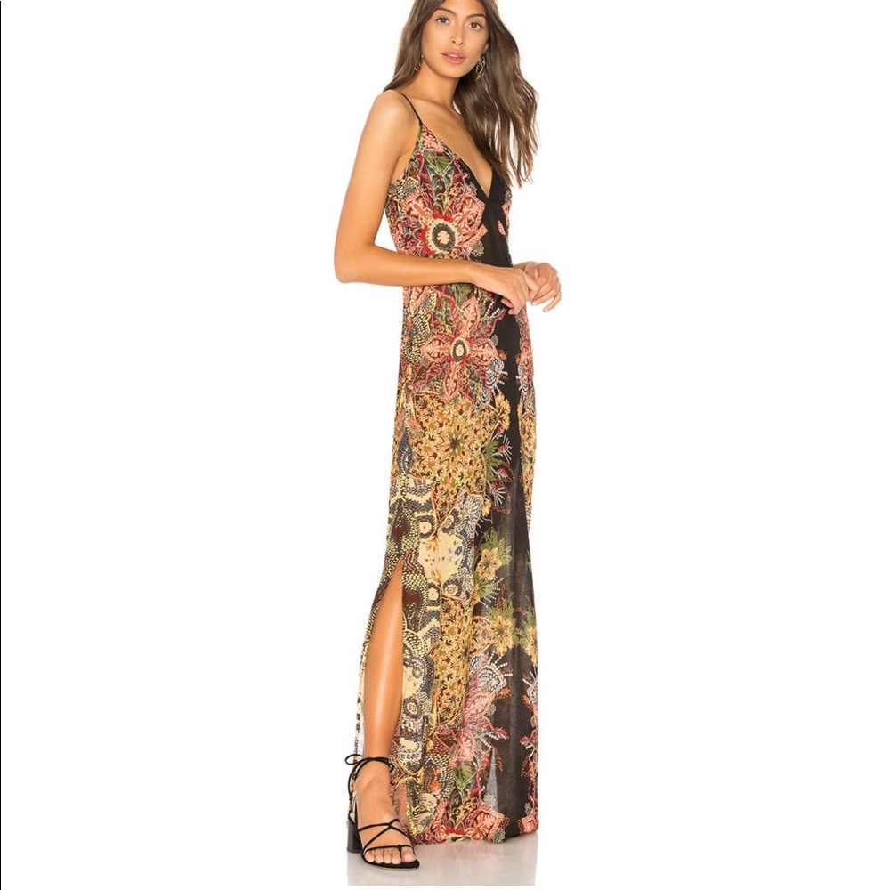 NWT Free People Wildflower Printed Slip Dress S - Picture 1 of 8